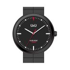   Ceas bărbătesc Q&Q quartz, carcasă și curea neagră, cadran negru VS14J001Y