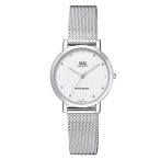 Ceas damă Q&Q fashion, quartz, argintiu QA21J211Y