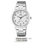 Ceas bărbătesc Q&Q quartz, carcasă argintie QA38J204Y