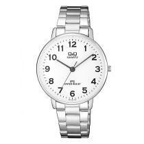 Ceas bărbătesc Q&Q quartz, carcasă argintie QZ00J204Y