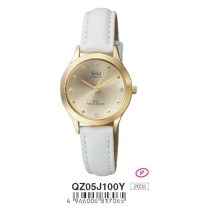 Ceas damă Q&Q quartz, carcasă aurie QZ05J100Y