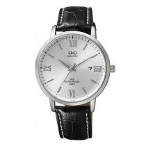 Ceas bărbătesc Q&Q quartz, carcasă argintie QZ06J307Y