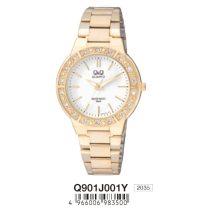 Ceas damă Q&Q quartz, auriu Q901J001Y