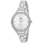 Ceas damă Q&Q quartz, argintiu F527-204Y