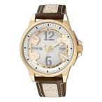 Ceas bărbătesc Q&Q quartz, carcasă aurie DA66J104Y