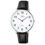 Ceas bărbătesc Q&Q quartz, carcasă argintie QZ00J304Y