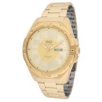 Ceas bărbătesc Q&Q quartz, auriu A188J003Y