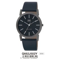 Ceas bărbătesc Q&Q quartz, carcasă neagră Q662J502Y