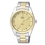 Ceas bărbătesc Q&Q quartz, bicolor Q894J400Y