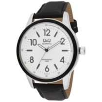 Ceas bărbătesc Q&Q quartz, carcasă argintie Q922J324Y