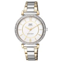 Ceas damă Q&Q quartz, bicolor Q959J411Y