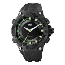 Ceas bărbătesc Q&Q plastic, quartz, negru VR60J005Y