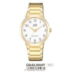 Ceas bărbătesc Q&Q quartz, auriu, QA42J004Y