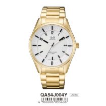 Ceas bărbătesc Q&Q quartz, auriu, QA54J004Y