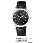 Ceas bărbătesc Q&Q quartz, carcasă argintie, A462J312Y