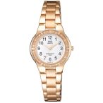 Ceas damă Q&Q quartz, carcasă culoare rosegold, Q691J004Y