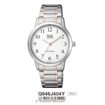 Ceas bărbătesc Q&Q quartz, bicolor, Q946J404Y