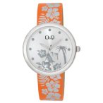 Ceas damă Q&Q quartz, carcasă argintie, KV53-361Y