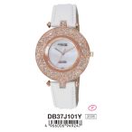 Ceas damă Q&Q quartz, carcasă culoare rosegold, DB37J101Y