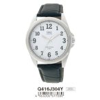 Ceas bărbătesc Q&Q quartz, carcasă argintie, Q416J304Y