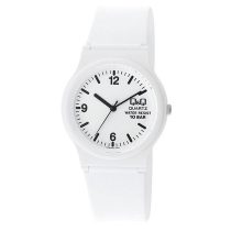 Ceas unisex Q&Q quartz, alb, VP46J012Y