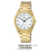 Ceas bărbătesc Q&Q quartz, auriu, Q594J004Y