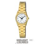 Ceas damă Q&Q quartz, auriu, Q595J004Y