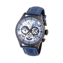   Astron 5523-5 ceas de bărbați cu curea din piele, quartz, carcasă in culoare gun