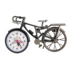 Ceas deșteptător quartz, bicicletă gri