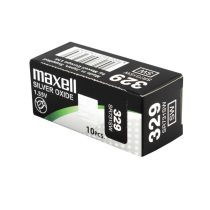 329 (SR731SW) ezüst-oxid gombelem, bl1 (Maxell)