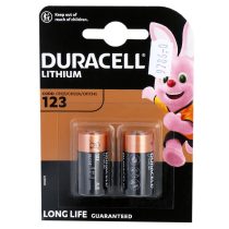 Duracell, DL 123 tartós fotó elem, (3 V) bl 2 / db