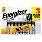 Energizer Power, Alkáli Ceruza Elem, AA B8 / db